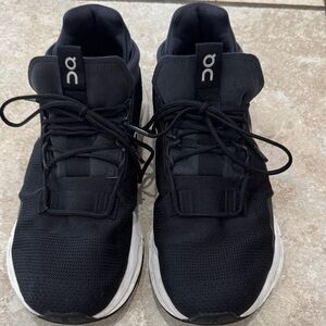 On Cloud Nova Running Men's Black and White Sneakers